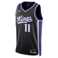 Sacramento Kings Icon Edition Swingman Jersey - Black - Domantas Sabonis