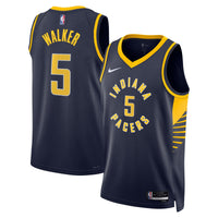 Indiana Pacers Icon Edition Swingman Jersey - Navy - Jarace Walker