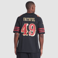 San Francisco 49ers The Faithful Black 2025 Rivalries Collection Game Jersey