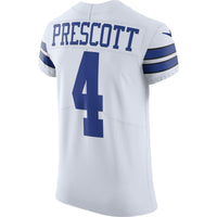 Dallas Cowboys Dak Prescott White Elite Player Jersey