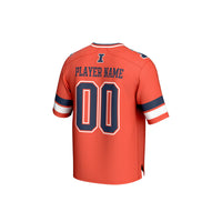 Illinois Fighting Illini NIL Pick-A-Player Football Fashion Jersey - Orange