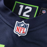Seattle Seahawks Brady Russell College Navy Game Jersey