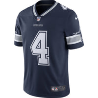 Dallas Cowboys Dak Prescott Navy Limited Player Jersey