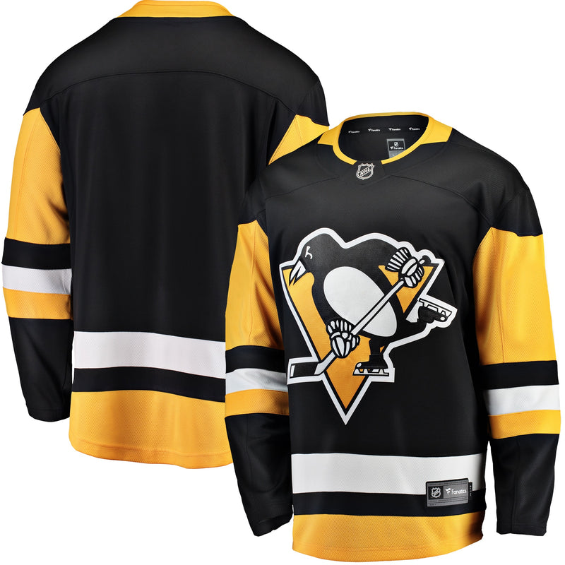 Pittsburgh Penguins Black Breakaway Home Jersey