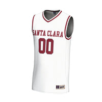 Santa Clara Broncos NIL Pick-A-Player Basketball Lightweight Jersey - White