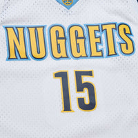 Nikola Jokic White Denver Nuggets 2016/17 Throwback Swingman Jersey
