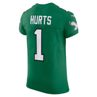 Philadelphia Eagles Jalen Hurts Kelly Green Alternate Elite Jersey