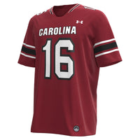 LaNorris Sellers South Carolina Gamecocks NIL Football Replica Player Jersey - Garnet