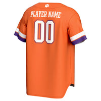Clemson Tigers Baseball Fashion Jersey - Orange