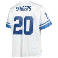 Detroit Lions Barry Sanders White Big & Tall 1996 Retired Player Replica Jersey