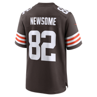 Cleveland Browns Ozzie Newsome Brown Game Retired Player Jersey