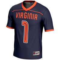 #1 Virginia Cavaliers Lightweight Lacrosse Jersey - Navy