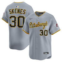 Pittsburgh Pirates Paul Skenes Gray Road Limited Player Jersey