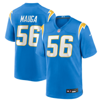 Los Angeles Chargers Kanai Mauga Powder Blue Team Game Jersey