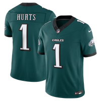 Philadelphia Eagles Jalen Hurts Midnight Green Team Stitched Limited Jersey