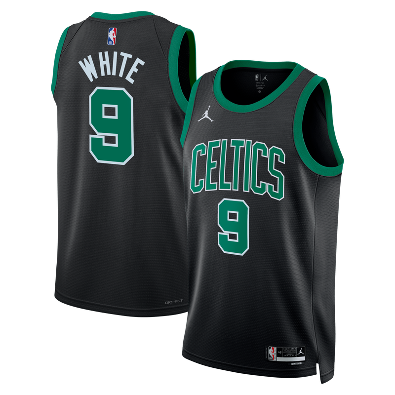 Boston Celtics Statement Edition Swingman Jersey - Black - Derrick White