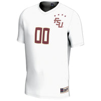 Florida State Seminoles NIL Pick-A-Player Lightweight Collegiate Soccer Fashion Jersey - White