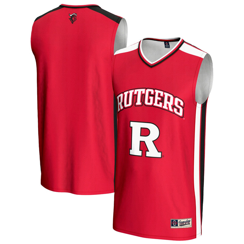 Rutgers Scarlet Knights Basketball Jersey - Scarlet
