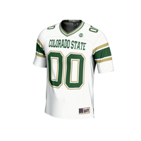 Colorado State Rams Personalized Football Fashion Jersey - White