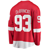 Detroit Red Wings Alex DeBrincat Red Home Breakaway Jersey