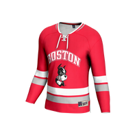 Boston University Lightweight Hockey Team Fashion Jersey - Scarlet