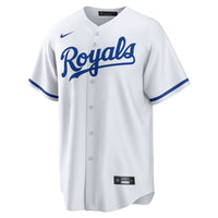 Kansas City Royals Maikel Garcia White Home Replica Jersey