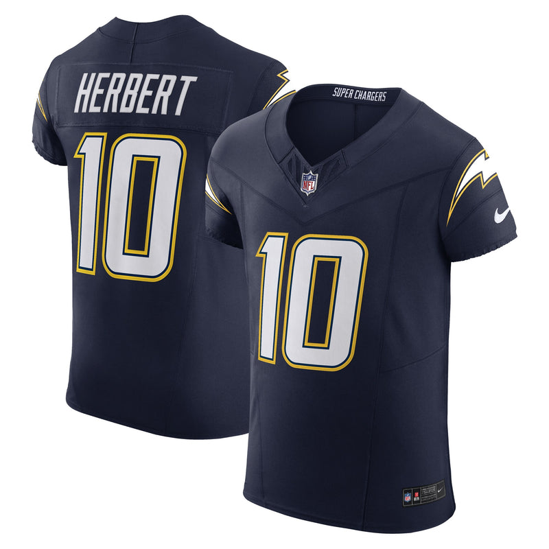 Los Angeles Chargers Justin Herbert Navy Alternate Elite Jersey