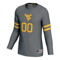 West Virginia Mountaineers NIL Pick-A-Player Lightweight Volleyball Jersey - Gray