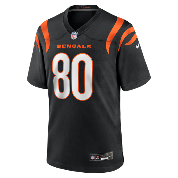 Cincinnati Bengals Andrei Iosivas Black Team Game Jersey