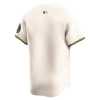 Milwaukee Brewers Cream Home Limited Jersey