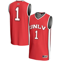 #1 UNLV Rebels Lightweight Basketball Jersey - Scarlet