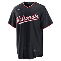 Washington Nationals James Wood Navy Alternate Replica Jersey
