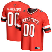 Texas Tech Red Raiders NIL Pick-A-Player Lightweight Collegiate Football Fashion Jersey - Red