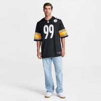 Pittsburgh Steelers Derrick Harmon Black Game Player Jersey