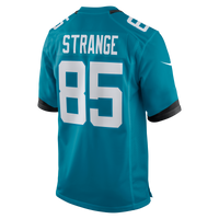 Jacksonville Jaguars Brenton Strange Teal Team Game Jersey