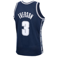 Allen Iverson Navy Georgetown Hoyas 1995/96 Swingman Replica Jersey