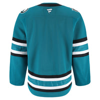 San Jose Sharks Teal Home Authentic Pro Jersey