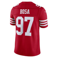 San Francisco 49ers Nick Bosa Scarlet Team Stitched Limited Jersey