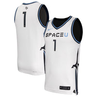 UCF Knights Space Game Replica Basketball Jersey - White