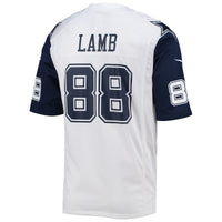 Dallas Cowboys CeeDee Lamb White Alternate Game Team Jersey