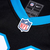 Carolina Panthers Trevor Etienne Black Team Game Jersey
