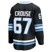 Utah Mammoth Lawson Crouse Black Home Breakaway Player Jersey