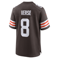 Cleveland Browns Jared Verse Brown Game Jersey