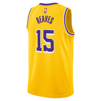 Los Angeles Lakers Icon Edition Swingman Jersey - Gold - Austin Reaves
