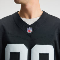Las Vegas Raiders Brock Bowers Black Team Stitched Limited Jersey