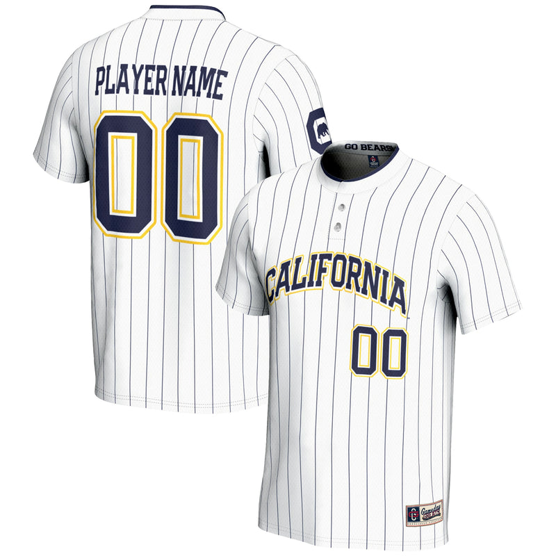 Cal Bears NIL Pick-A-Player Lightweight Softball Jersey - White