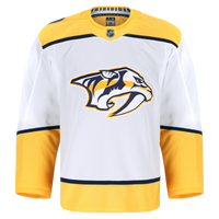Nashville Predators White Away Authentic Pro Jersey