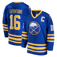 Buffalo Sabres Pat LaFontaine Royal Breakaway Retired Player Jersey