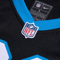 Carolina Panthers Number 1 Dad Black Game Jersey