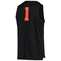 #1 Black Oregon State Beavers Replica Basketball Jersey